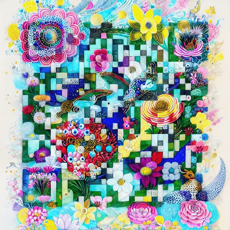 Whimsical  - QR Code Art Qriginals.com